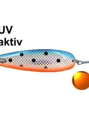 Rhino Trolling Spoon Mag Natural Copper Blue Orange Dolphin 115mm